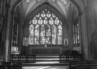 Lady Chapel at St Mary Redcliffe church