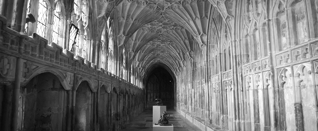 Altars of Stone - Abbots Cloister at Gloucester cathederal