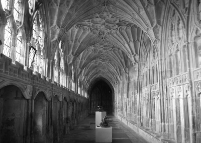 The Abbots Cloister at Gloucester Cathedral