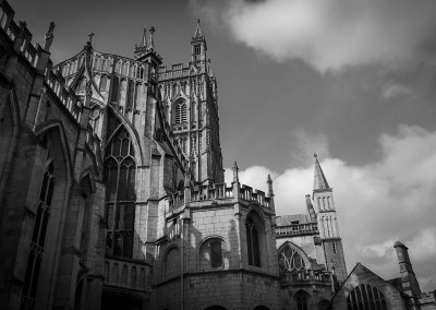 External view of Gloucester Cathedral