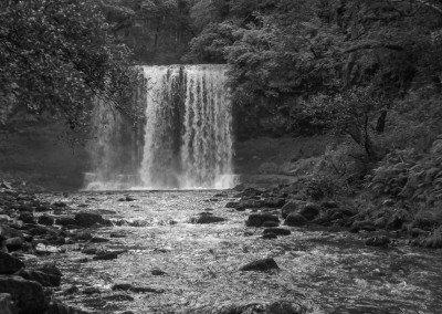 The Sgwd Yr Eira waterfall in the Brecon Beacons