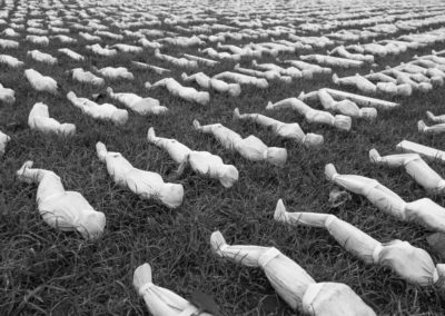 Shrouds of the Somme exhibition side view Bristol 2016