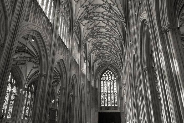 St Mary Redcliffe Church - view of the west end