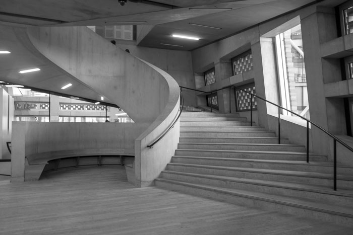 Staircase inside Tate Modern- London 2019