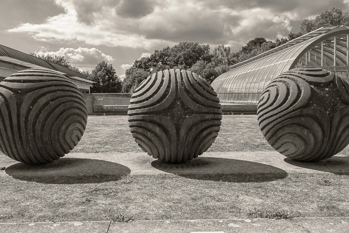 Millenium seedbank sculptures - Wakehurst 2022